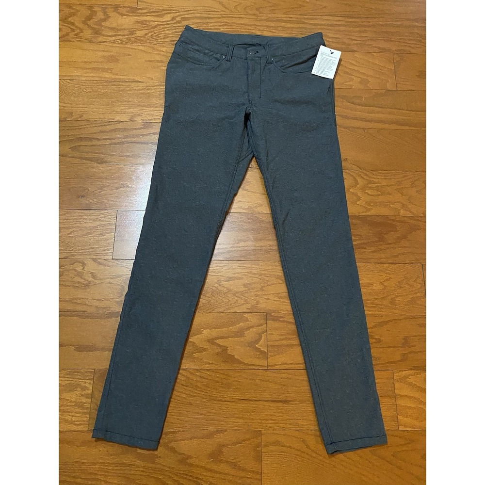 Lululemon ABC Pant Skinny TC Mens 32x34 Gray 5-Pocket New! NWT‎ $150